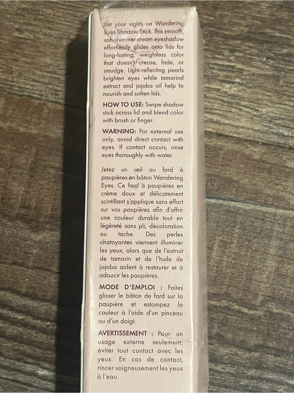Wander Beauty Wandering Eyes Shadow Stick - Make Your Mauve